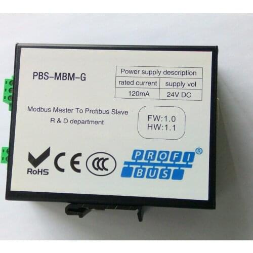 Modbus RTU to Profibus DP gateway Industrial dual isolation