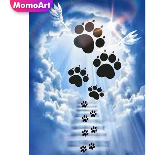 MomoArt 5D DIY Diamond Embroidery Cat Sale Diamond Painting Animal Cross Stitch Kits Mosaic Full Drill Square Handmade Hobby