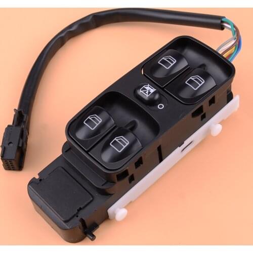New A4638202210 4638202210 Car Black Front Left Door Window Lifter Switch Control Fit For Mercedes Benz W463 G500 G55