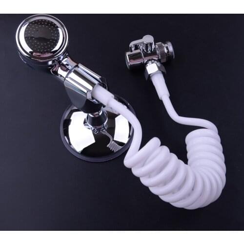 1.5m Hose Quick Connect Sink Handheld Shower Head Sprayer Kit For Hair Washing Pet Bath Functional Hand Shower Adjustable