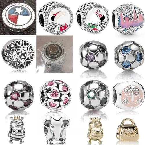 NEW 2019 100% 925 Sterling Silver Lovely Mouse Parks Holiday Castle Charm Fit DIY Women Bracelet Original Fashion Jewelry Gift