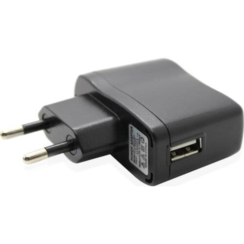 5pcs/lot AC 110-240V 5V 1A Universal USB Power Adapter EU Plug Wall Charger for Mobile Phone MP3 MP4 USB Wall Charger