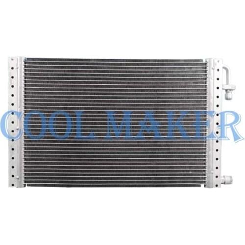 Universal heavy duty truck air conditioner parallel flow condenser for excavator 14x23x20