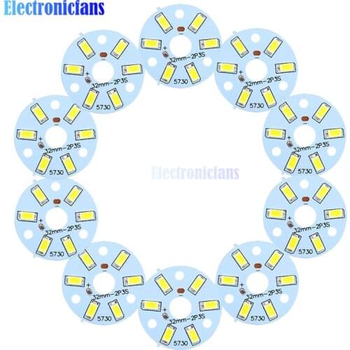 10PCS 3W 5730 White LED Emitting Diode SMD Highlight Lamp Panel LED Board SMD Light Board Led Lamp Panel