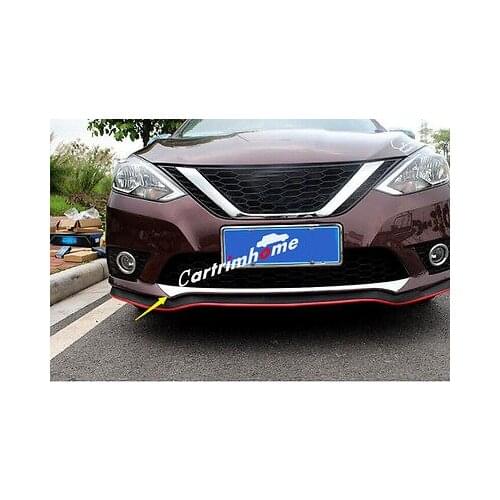 ABS Front Bumper Bottom Protector Cover Trim 1pcs For Nissan Sentra Sylphy 2016