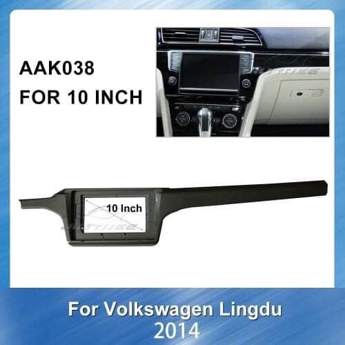 Car Auto Radio Multimedia fascia For Volkswagen Lingdu 2014 Stereo Panel Dash Mount Trim Installation GPS Navigation Kit Frame