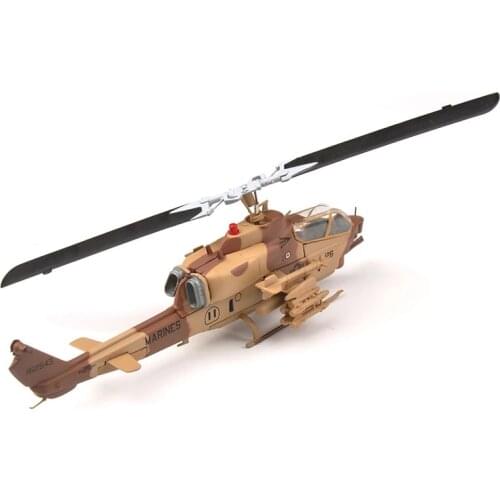 Collection AH-1W 1:72 Super Cobra Armed Helicopter Aircraft Model Toys Childrens Gifts In Stock