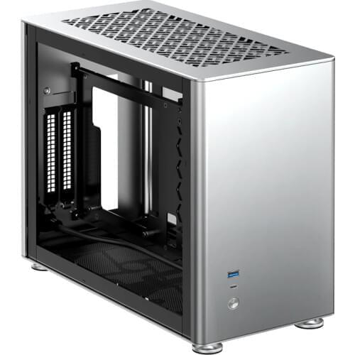 Jonsbo A4 Silver A4S ITX chassis supports 240 water-cooled SFX-L power supply Aluminum-magnesium desktop computer