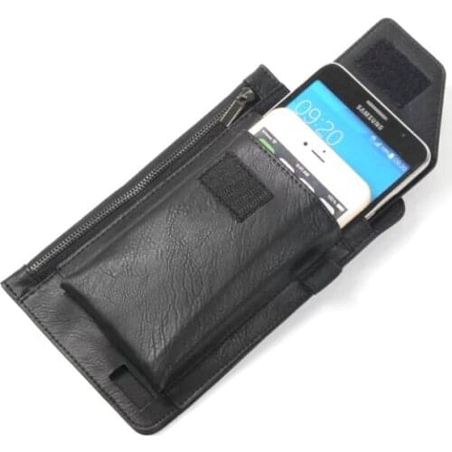 Hook Loop Waist Belt Pouch Phone Leather Case For HTC Exodus 1,Desire 12s,Butterfly 3,One ME/M9+/M9 Plus/E9+/E9s/X9/X10