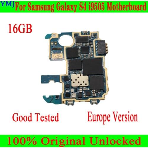 With Android System for Samsung Galaxy S4 i9505 Motherboard ,16GB Original unlocked for Galaxy S4 i9505 Mainboard +Full Chips