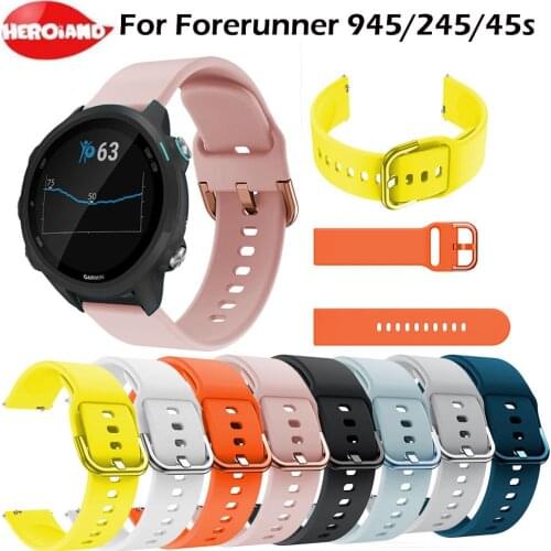 Smart Baaletc For Garmin Forerunner 245 Wristband Replacement Strap Watch Band For Garmin Forerunner 245/245M Smart Accessories