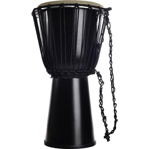 12 inch African drum fiberglass metal tambourine Jinbei drum