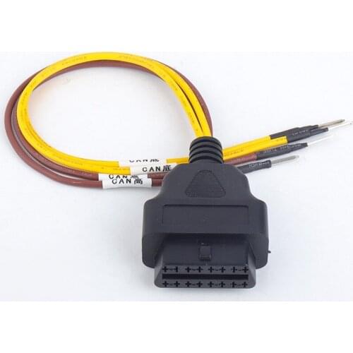Gasoline diesel motorcycle diagnostic test line OBD universal cable wire jumper connector