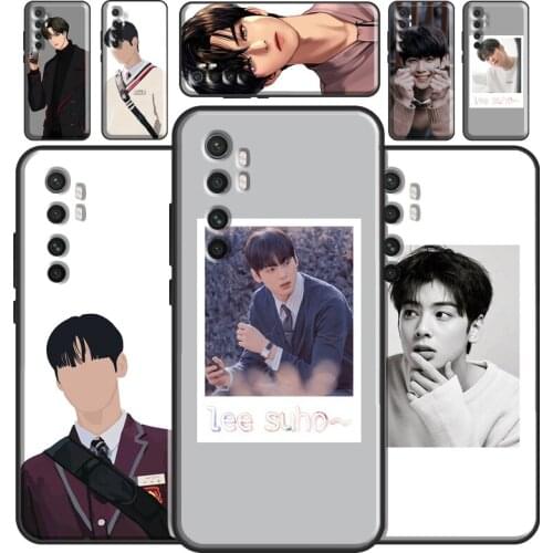 Cha Eunwoo True Beauty Lee Suho Case For POCO M3 Pro F3 POCO X3 Pro Cover For Xiaomi Mi 11 Ultra 9T 10T Pro Note 10 Lite