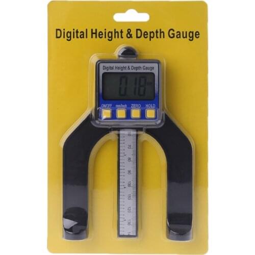 Digital Height & Depth Gauge for Hand Router Table w Magnetic Feet Self Standing