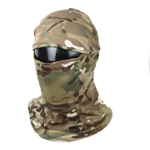 CS Tactical Camouflage Headset Sunscreen Dust-proof Full-wrapped Headscarf Hunting hat