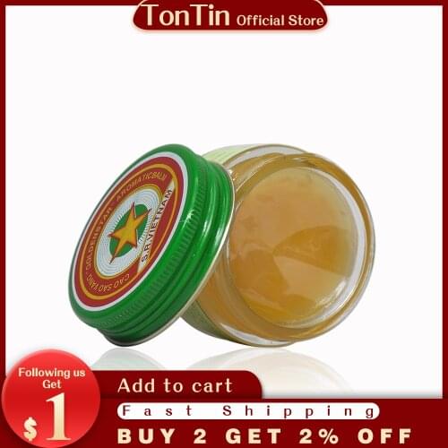 Home healthcare Golden star Tiger Balm Cold headache relief Dizziness Heat Stroke Insect Stings itch back ache