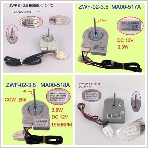 ZWF-01-2.8 B0695.4.12-1C /ZWF-02-3 B1057.4.10/ZWF-02-2 MA00-520A/ZWF-02-4 50240401000S/ZWF-02-4 RD-12-2-8Q M9D9-505/ZWF-02-3.5