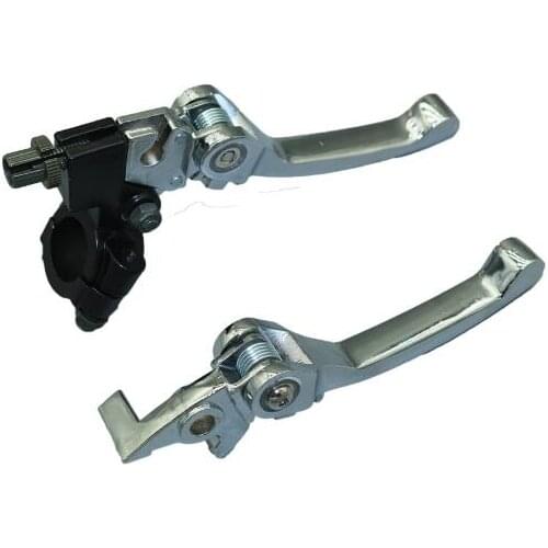 Left and right clutch brake Fall resistant and foldable brake handle Motorcycle modification parts