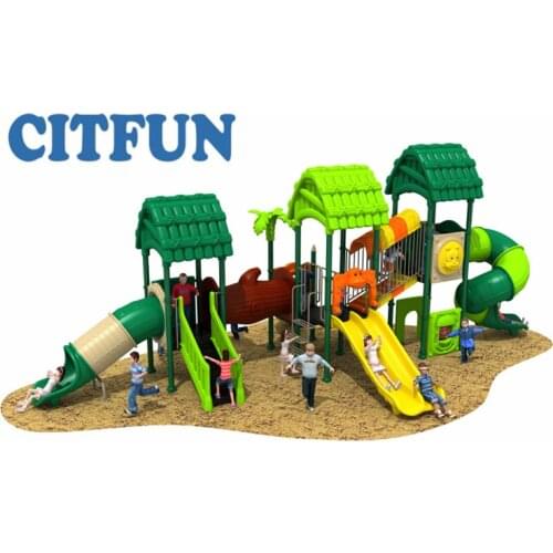 Hot sales Factory Price kids playground equipment,kids climbing Childrens plastic slide Garden slide Amusement Park OP18H-031A