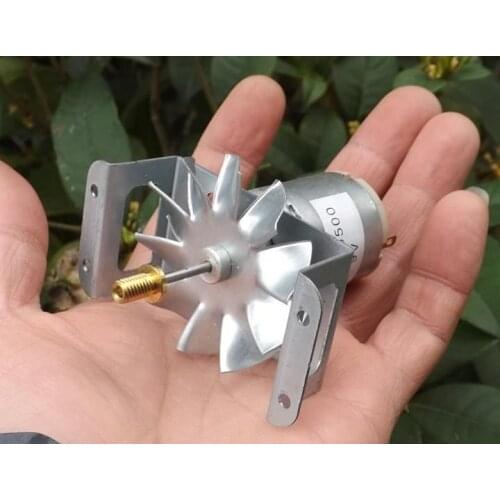 Low Noise Breeze Circulation Motor Micro DC9V Permanent Magnet Motors with Iron Fan for RC Model Accessories Diy RC Toy Kit