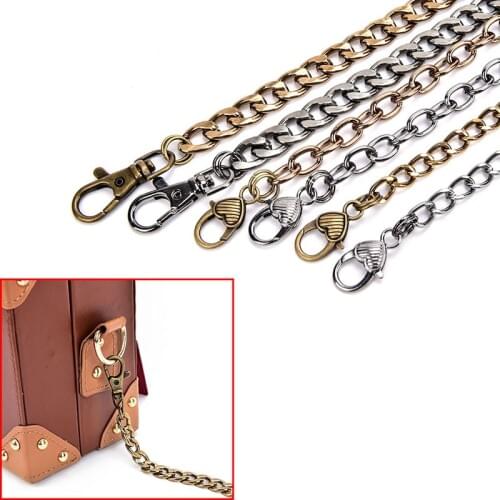 Metal Bags Replacement Handle Detachable Purse Handbags Shoulder Strap Chain