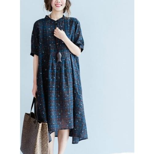 Синие летние платья MLUOLANC China At AliExpress