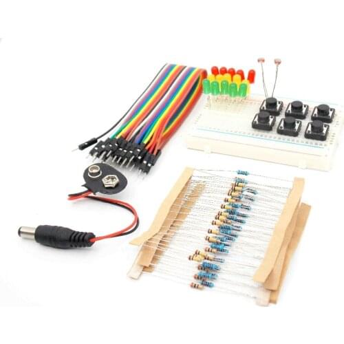 New Starter Kit UNO R3 mini Breadboard LED jumper wire button
