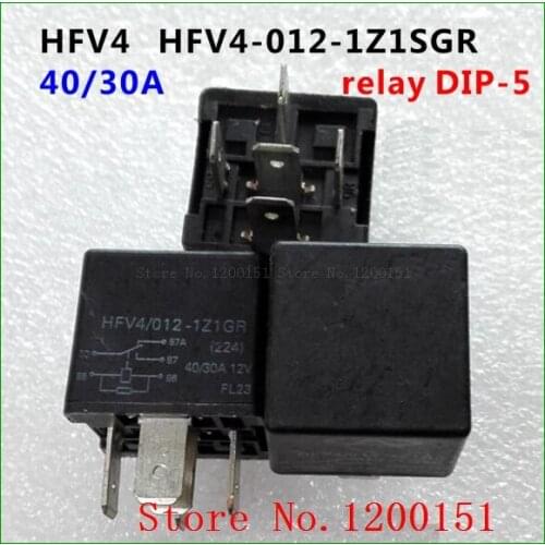 HFV4 HFV4-012-1Z1SGR 40/30A relay DIP-5