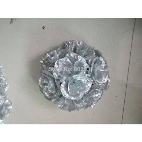 SPR wedding pomander kissing ball 25cm silvery ,celebration decoration flower ball
