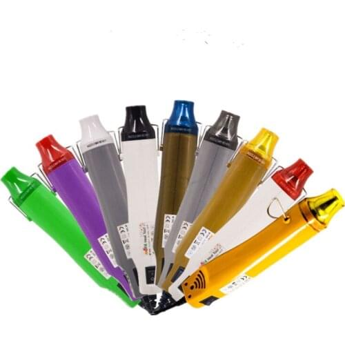 New 72 color hot air gun diy heat shrinkable sheet handmade material rubber powder embossed powder soft ceramic heat shrink tool