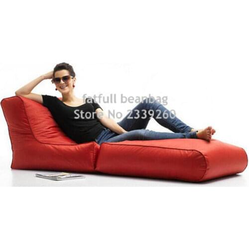 COVER ONLY,no filler - waterproof 420D nylon bean bag chair, waterproof garden outdoor beanbag home furniture sofa seat
