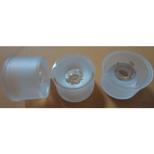 Led Waterproof lens 21.7mm 90 Degree , Power led lens,1W 3W lens Reflector,LED Optical lens