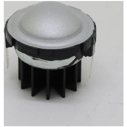 HifI 1 inch Tweeter Speaker 4ohm 20W 39MM Mini Treble Loudspeaker For 2 way Speaker diy Dome Silk Film with Heat Sink New 2pcs