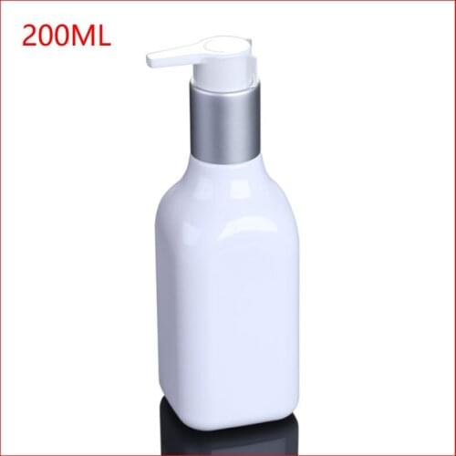 200ML plastic bottle empty suncreen/shampoo/bodywash emulsion pressure pump makeup cosmetic container Refillable Packaging