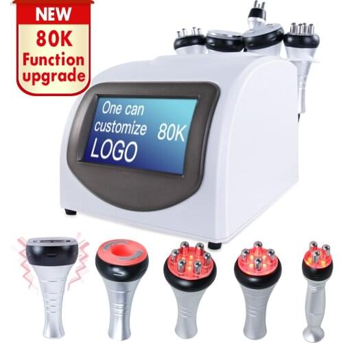 5 In 1 Cavitation Ultrasonic Vacuum Radio Frequency Weight Loss Slimming Lipo Machine Salon Equipment