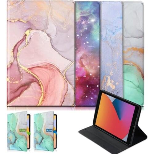 For iPad 7th 8th generation Case Marble Printed for iPad 10.2 Case Pro 11 Air 4 2020 10.9 Air 2 9.7 Air 3 Mini12345 5th 6th Case