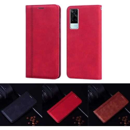 For Vivo Y31 2021 Flip Case For Vivo Y51a Y20a Y20G Vivo Y20s Y31 Y31s Y52S 5G Leather Cover Y51 2020 Phone Cases V2030 Bag Y 51