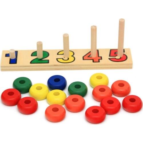 Montessori Childrens Educational Game Mathematical Material Wooden Toy - Numbers Calculation