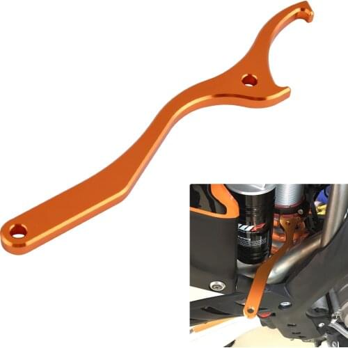 Rear Damping Shock Spanner Wrench For KTM 125 150 200 250 300 350 450 500 SX SXF SX-F XC XCF XC-F XCW XCFW XCF-W EXC EXCF EXC-F