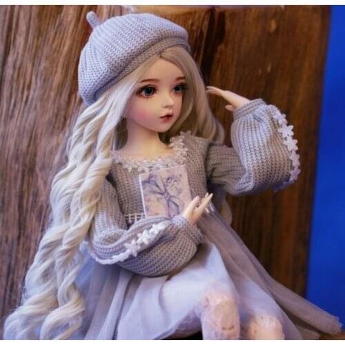 60cm Joint Doll Free Girl Doll + Clothes Changeable Eyes DIY Full Set American Girl Doll Fashion Doll Movie & TV Cartoon