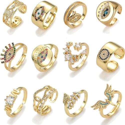 Neovivi Women's Gold Rings