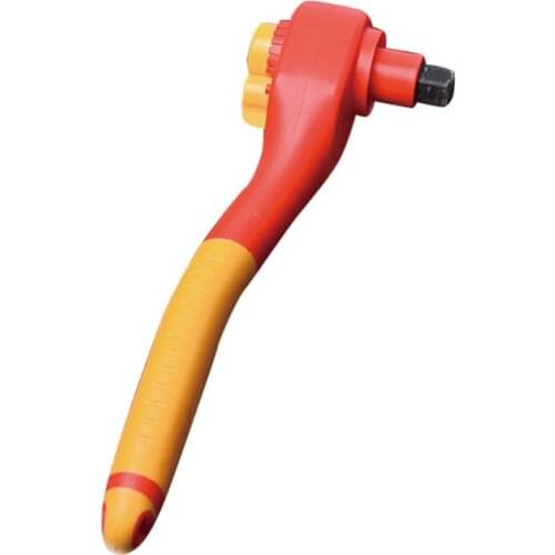 VDE high voltage 1000V two-way labor-saving ratchet wrench repair wrench universal grip wrench