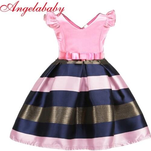 Vestido Formal Dress Summer Flower Dress Girl Princess Costume Dresses Girl Party Wear Tulle Kids Children Prom Gown 3-9 Years