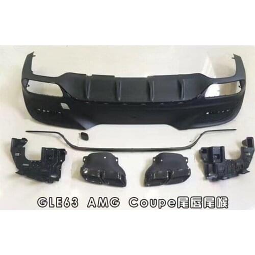 Applied to Benz Mercedes Refit the Lip and Tail Throat of Gle63 Coupe