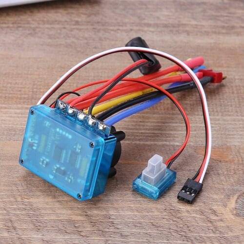 RC Car Dustproof Electric Speed ​​Controller Electronic Variator Brushless Waterproof 45A 60A 80A 120A Boat Part Variator