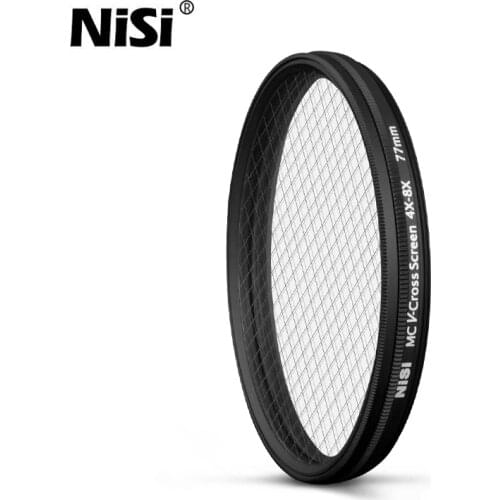 NiSi adjustable starlight mirror 67 72 77 82 mm 4 star to 8 star 4 line to 8 line cross starlight