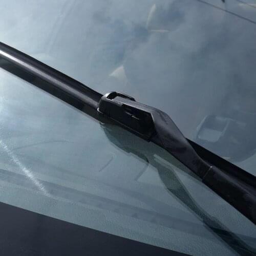 Universal U-type Soft Frameless Bracketless Rubber Car Windshield Wiper Blade 12" 14'' 16'' 18'' 19'' 20'' 21'' 22'' 24'' 26