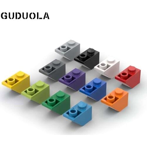 Guduola Slope 1 x 2 (45°) Inverted 3665 Building Block Small Particle MOC Build Assembly block DIY Toys 60pcs/lot