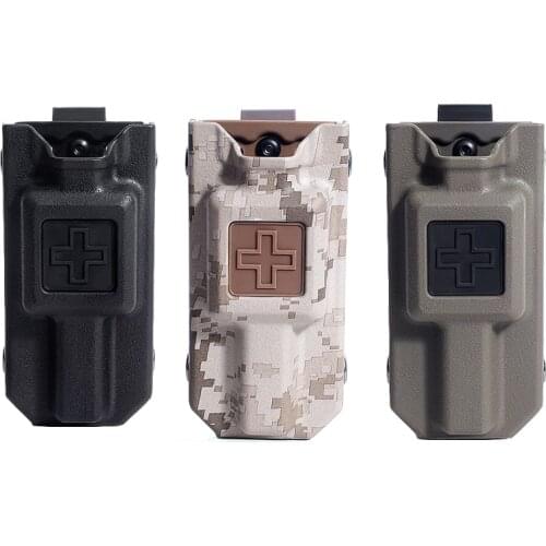 Tactical Molle EMT Tourniquet Carrier Pouch Molle Outdoor Hunting Application Hemostasis Storage Bag Box Emergency Case Holder